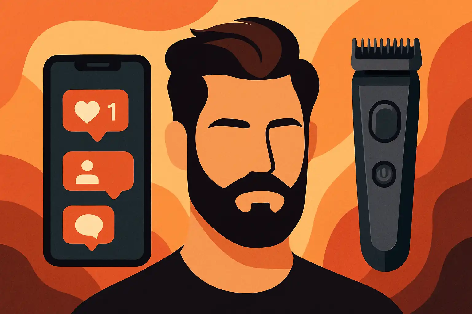 Zo maken influencers baardtrends: de slimme marketing achter populaire trimmers