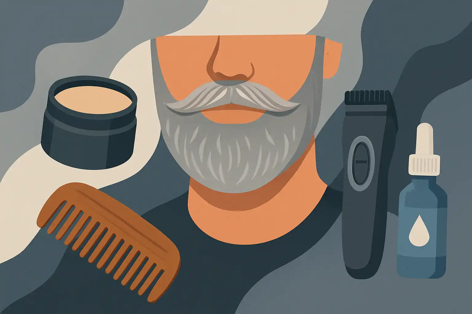 Zo verzorg je een grijze baard zonder slordig te lijken