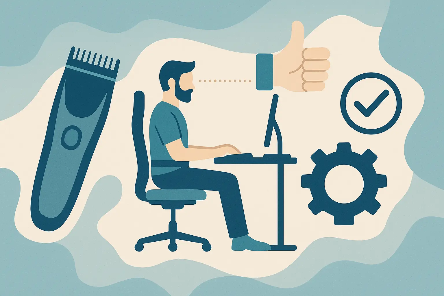 Ergonomie en gebruiksgemak: essentieel bij het kiezen van je baardtrimmer