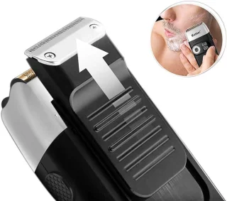 Draadloos Elektrisch Scheerapparaat voor Mannen met Baardtrimmer en LED-display