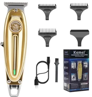 Professionele baard- en haartrimmer voor mannen - Draadloze T-mestrimmers en elektrische tondeuse voor alle lichaamsverzorging