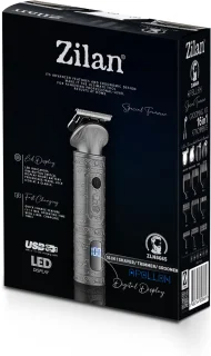 Zilan Apollon 16 in 1 – Professionele Trimmer – Shaver – Grooming Set – LED Display – Draadloos – Snelle Oplaadfunctie – Inclusief 10 Opzetkammen