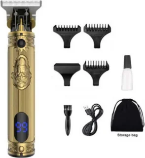 Gouden (goudkleurig) Trimmer - Baardtrimmer - Tondeuse voor mannen en vrouwen - Baard - Schaamstreek - Schaamhaar - Oksel - Hoofdhaar - Tondeuze - Tondeuses - Gold