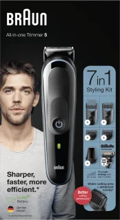 Braun Series 5 MGK5355 - Multigroomer - 7-in-1 Baardtrimmer Set
