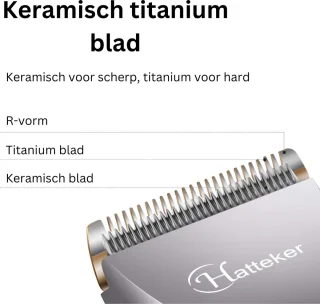 Professionele tondeuse - waterdicht baardtrimmer - 3 in 1 - mannen scheerapparaat - incl cape