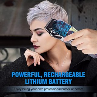 Wat vinden we goed aan de Professionele draadloze tondeuse met 10 geleidingskammen en USB-oplaadbare batterij