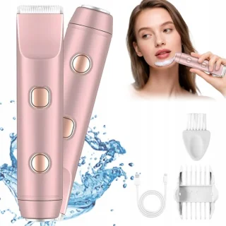 2-in-1 elektrische haartrimmer voor dames