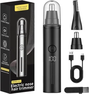 2-in-1 neushaar- en wenkbrauwtrimmer