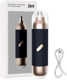 2-in-1 neushaartrimmer voor mannen en vrouwen