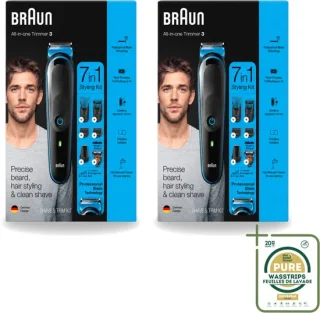 2 x Braun trimset - baardtrimmer