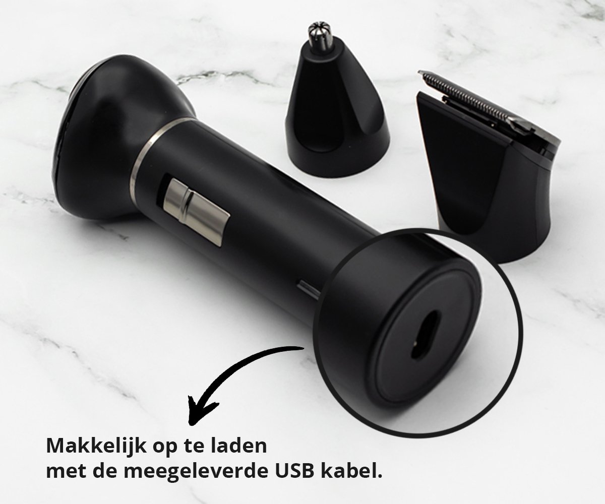 Wat vinden we goed aan de 3 in 1 Premium draadloze trimmer set voor heren en dames