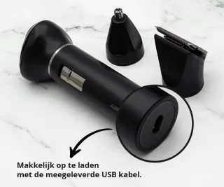 3 in 1 Premium draadloze trimmer set voor heren en dames