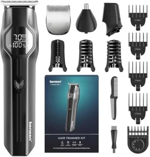 4-in-1 draadloze body haartrimmer voor mannen