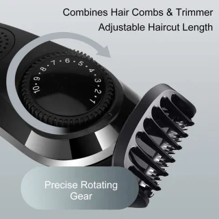 5-in-1 Multigroomer Baardtrimmer voor Mannen met Reistas