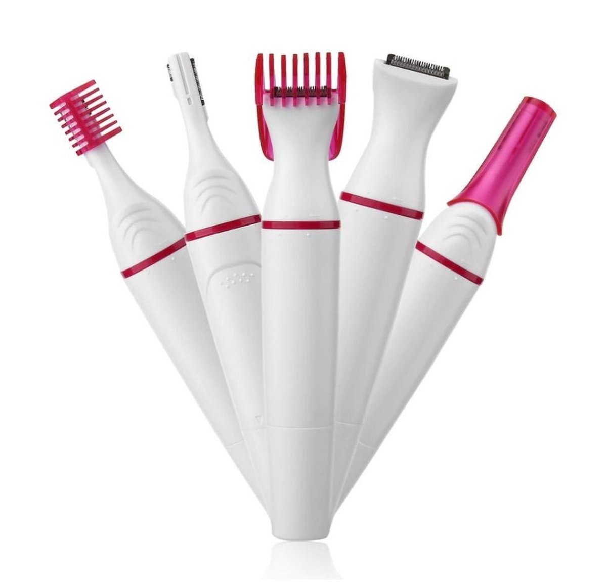 De 5-in-1 Trimmerset Ergonomic in één oogopslag