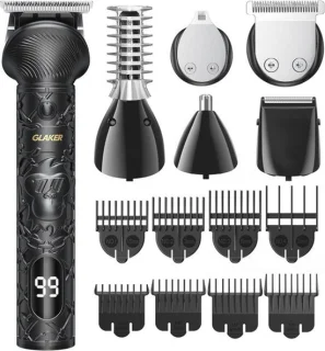 6-in-1 baardtrimmer, tondeuse en precisietrimmer
