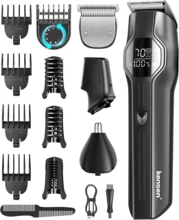 Alles-in-één baardtrimmer voor heren – 12-in-1 multistijlset