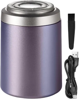 Baard- en snortrimmer zwart