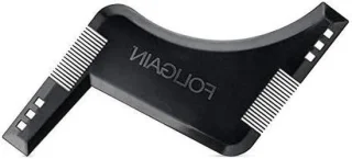 Baard sjabloon 10 x 10 x 10 cm transparant