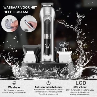 Baardtrimmer Bodygroomer - Grijs