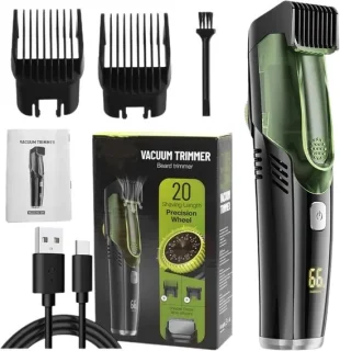 Baardtrimmer gezichtshaar clipper zwart