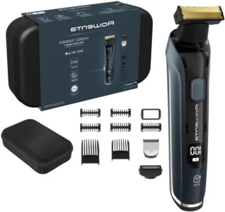 Baardtrimmer - gezichtstrimmer - 15.5 cm - zwart