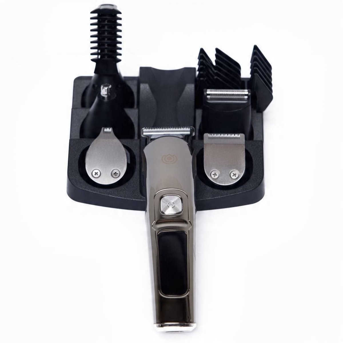 Wat vinden we goed aan de Baardtrimmer Heren met 11 Vervangkoppen Digitaal Display