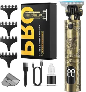 Baardtrimmer heren - zwart