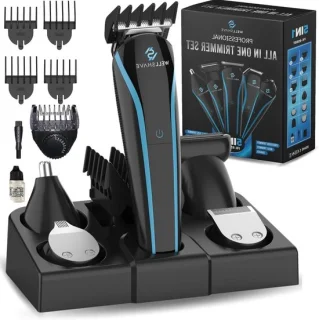 Baardtrimmer mannen - 5-in-1 multifunctioneel - zwart