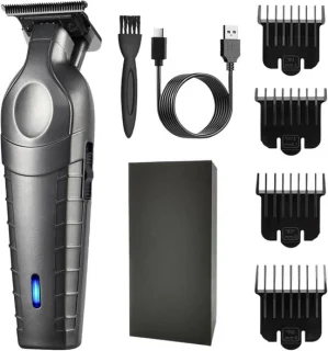 Baardtrimmer set voor mannen, zwart