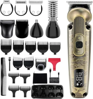 Baardtrimmer set zwart