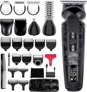 Baardtrimmer set zwart