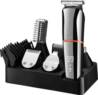Baardtrimmer voor mannen - verzorgingsset 6 in 1