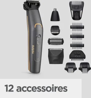 BaByliss Graphite Precision MT987E 12-in-1 Trimmerset