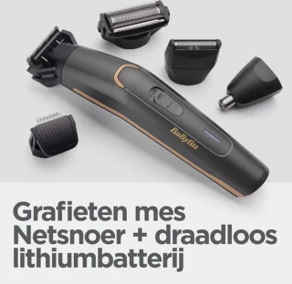 BaByliss Graphite Precision MT987E 12-in-1 Trimmerset