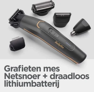 BaByliss Graphite Precision MT987E 12-in-1 Trimmerset