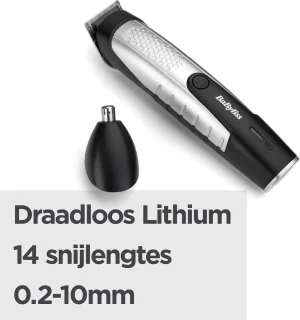 BaByliss Lithium Power Baardtrimmer T812E