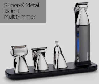 BaByliss Super-X Metal MT996E Multigroom 15-in-1