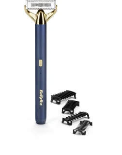 BaByliss X-Blade Super-X OT992E Scheerapparaat en Baardtrimmer Navy & Gold Edition