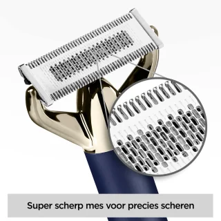 BaByliss X-Blade Super-X OT992E Scheerapparaat en Baardtrimmer Navy & Gold Edition