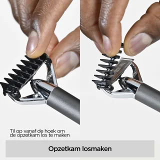 BaByliss X-Blade Super-X OT996E Scheerapparaat en Baardtrimmer Chrome Edition