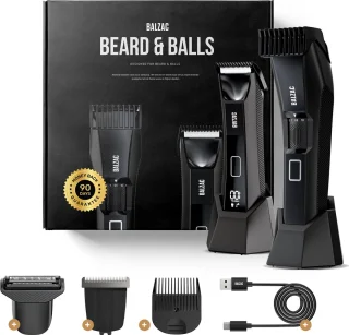 BALZAC™ Baardtrimmer PRO Bodygroomer 5.0 Beard & Balls™ Bundel