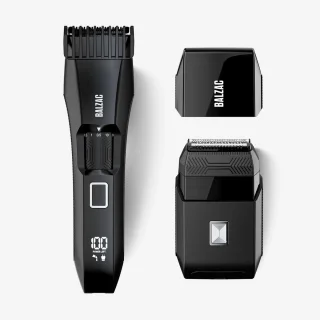 BALZAC The Executive Set Baard- en Foilshaver voor Mannen