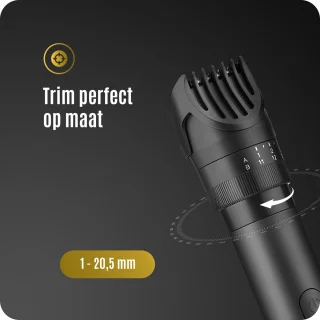 BAØRD 5-in-1 Baardtrimmer Pro Zwart