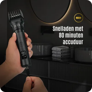 BAØRD 5-in-1 Baardtrimmer Pro Zwart