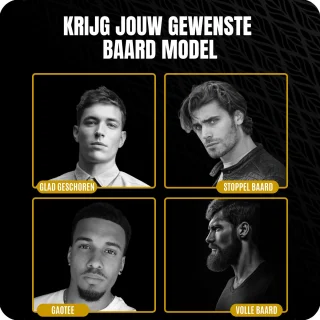 BAØRD Baardtrimmer Draadloos Zwart