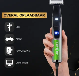 Barnie Cosmetics Easy Blade Draadloze Baardtrimmer