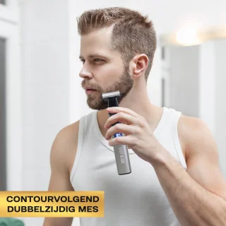 Barnie Cosmetics Easy Blade Draadloze Baardtrimmer