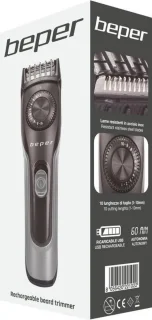 Beper 40.332 Baardtrimmer Oplaadbaar