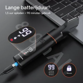 Body Hair Trimmer 4-in-1 voor Mannen USB Oplaadbaar Waterproof